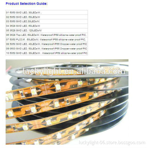 Factory wholesale high lumen ultra thin led strip